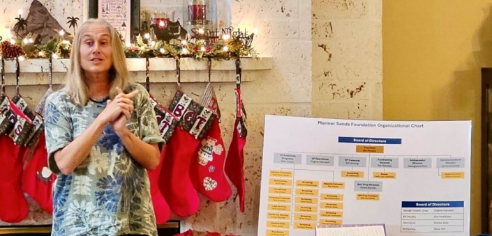 ESL Teacher Simone at Ambassador Meeting 12 5 25