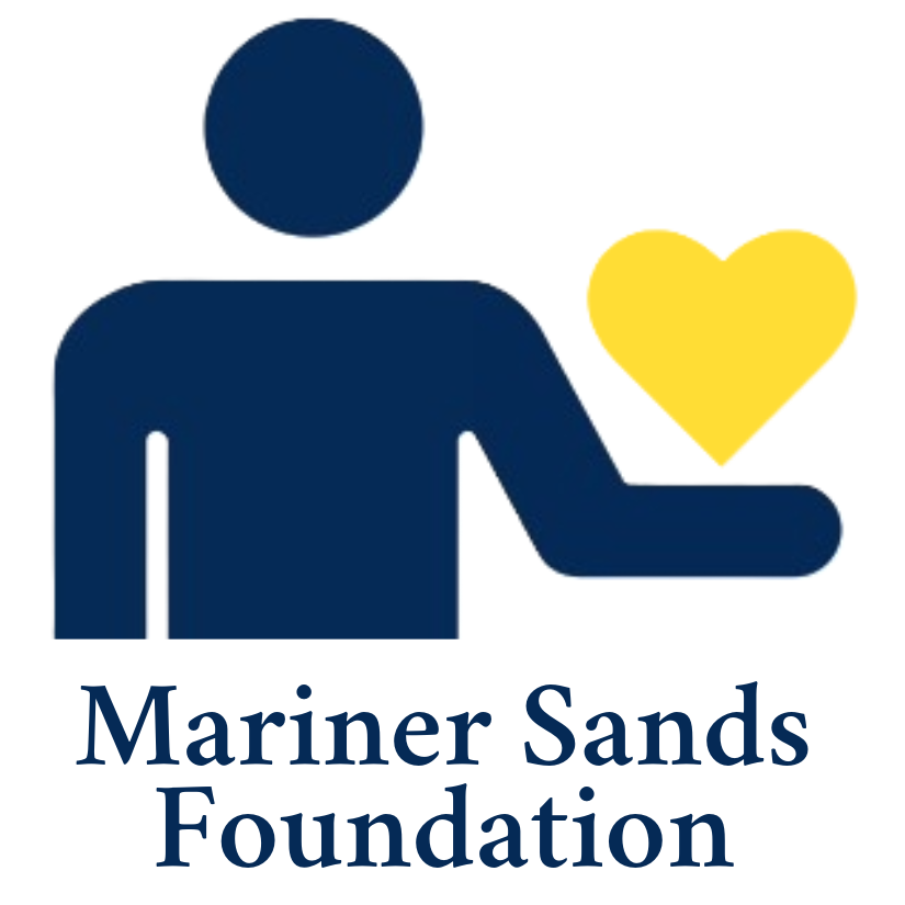 Updated Foundation logo with blue man and yellow heart